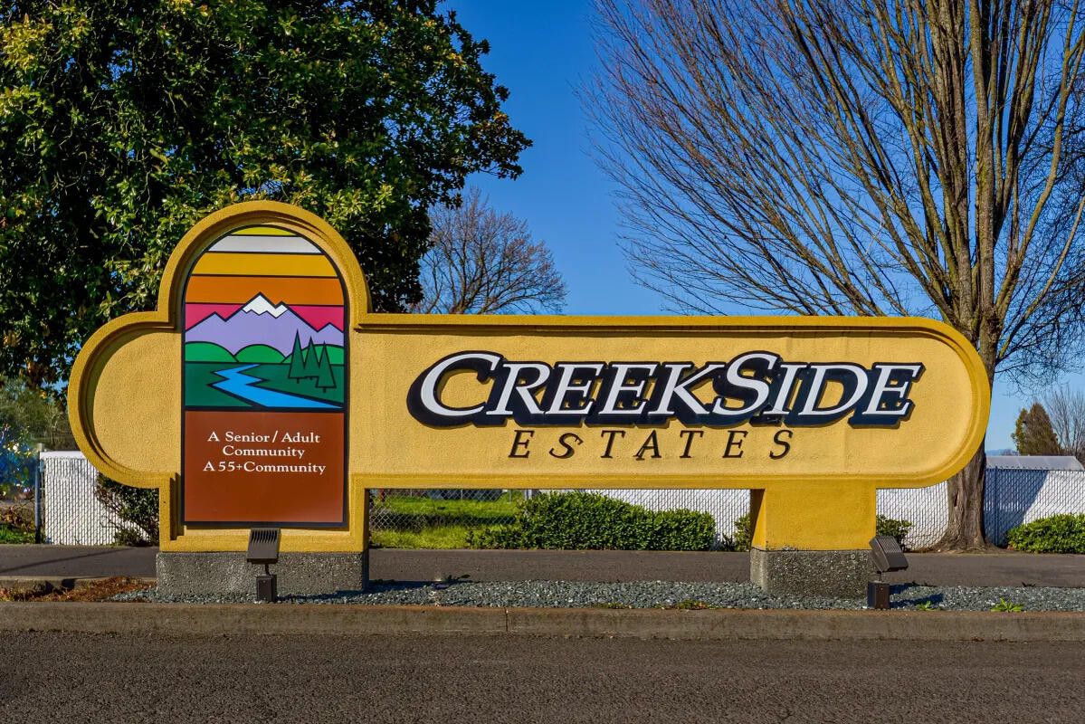 Welcome to Creekside Estates, a 55+ Fire Wise Certified community. 